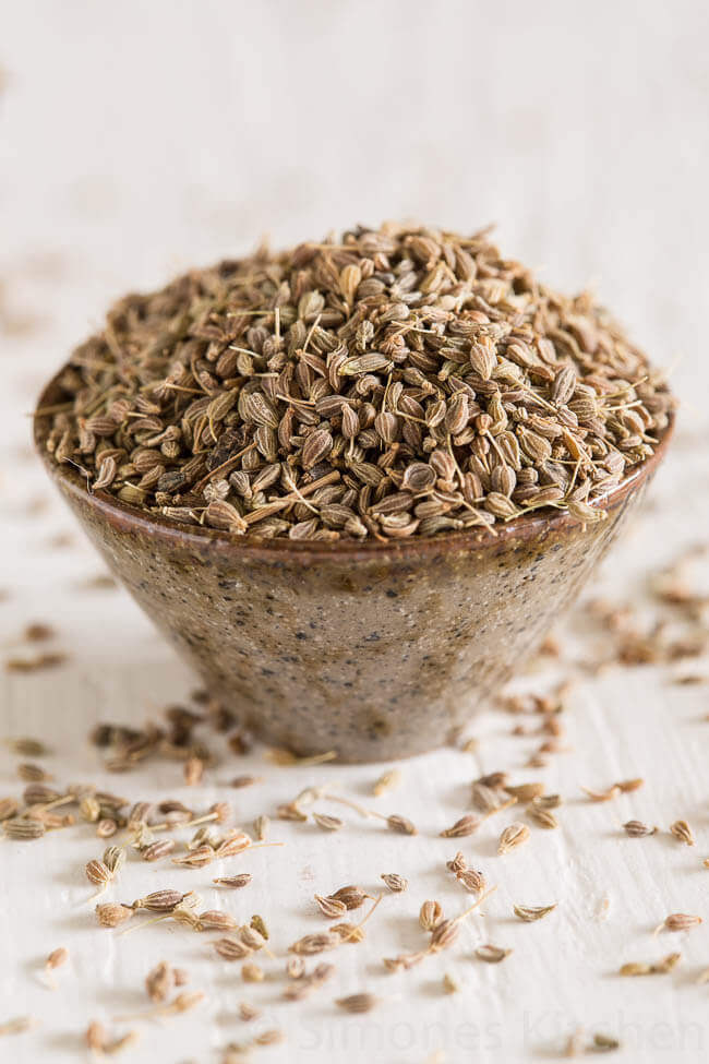 Closeup of anis seeds