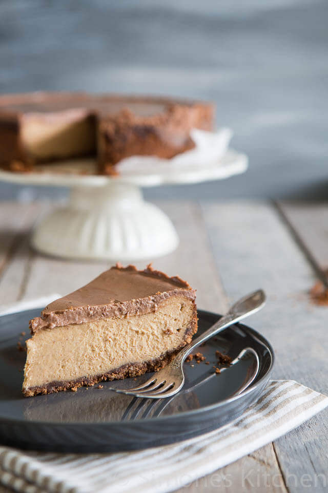 Nigella Lawson chocolade pindakaas cheesecake | simoneskitchen.nl