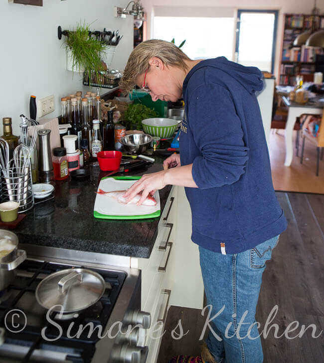 Vis fileren in Simone's Kitchen | simoneskitchen.nl