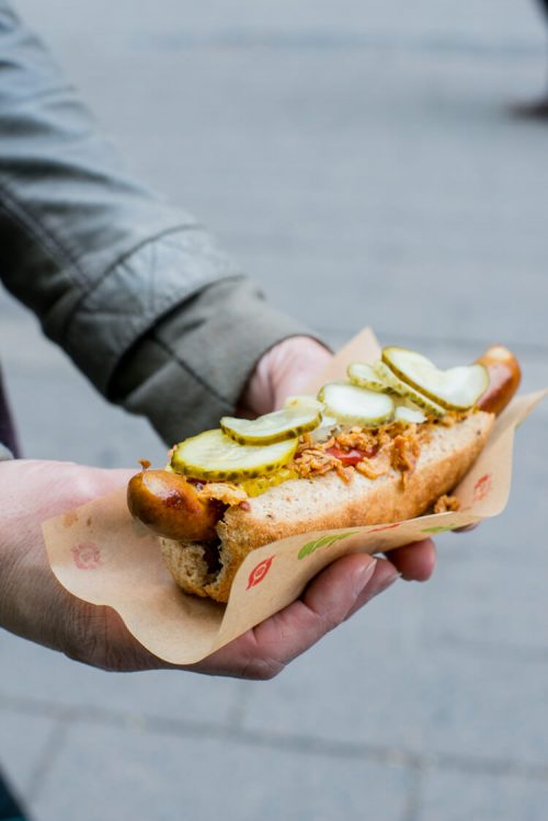 Broodje hotdog Kopenhagen