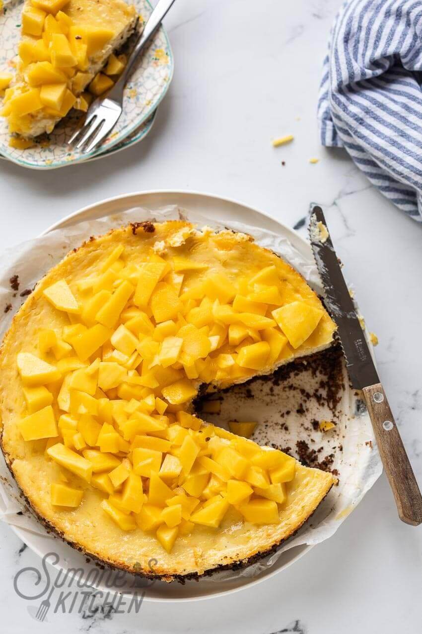 De lekkerste mango cheesecake 