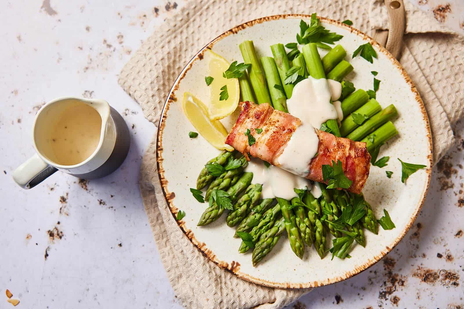 Zeeduivel in pancetta