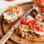 Bruschetta met tomaat