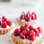 Frambozen frangipane taartjes