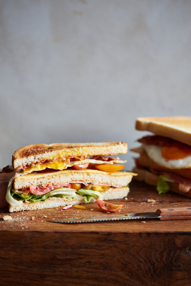 club sandwich recept