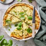 Hartige taart met courgette