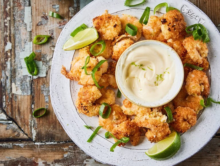 Kokosgarnalen met limoen