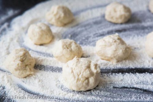 Making your own flour tortilla