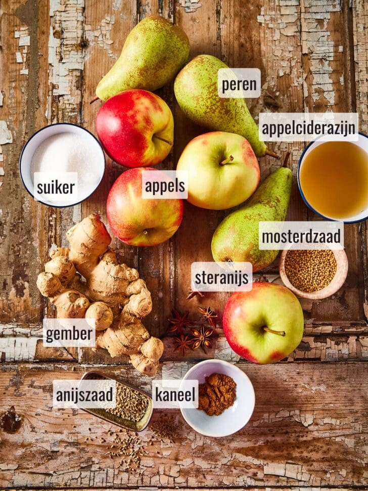 appelchutney ingredienten