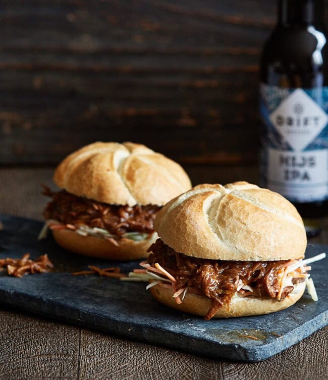 Pulled pork uit de slowcooker