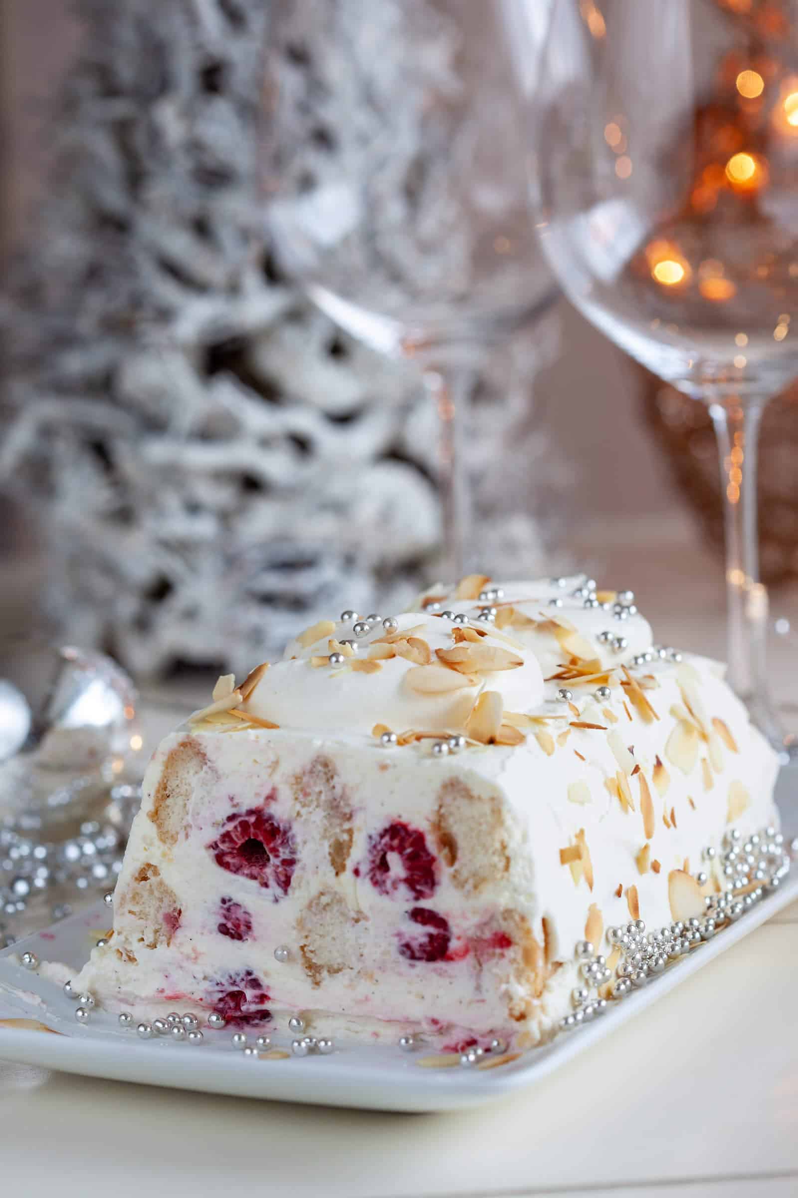 Lekker romige mascarpone frambozen trifle