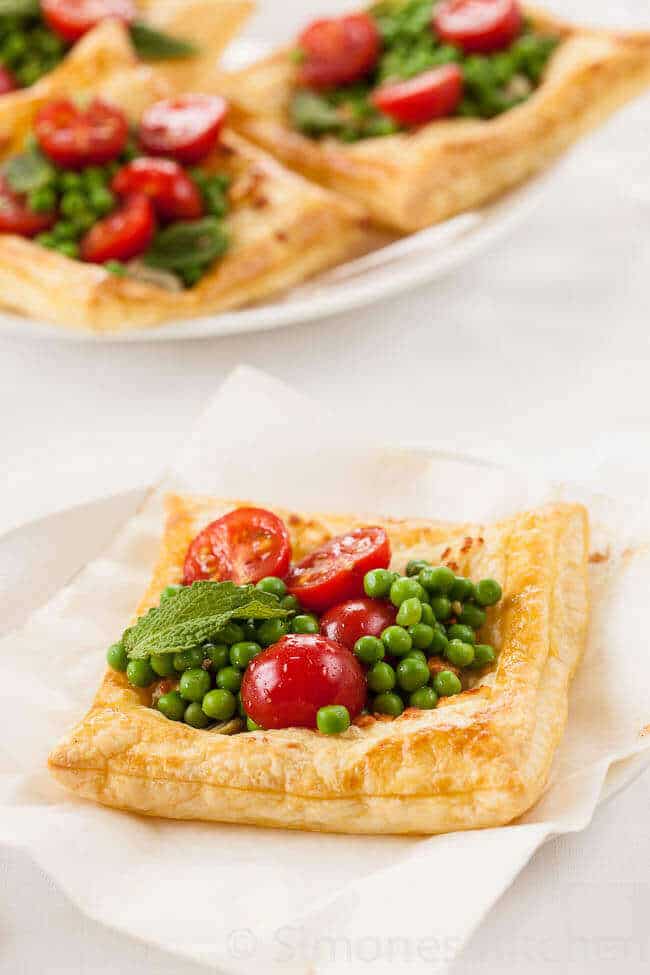 Bladerdeeg met artisjok