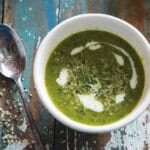 Broccoli spinazie soep