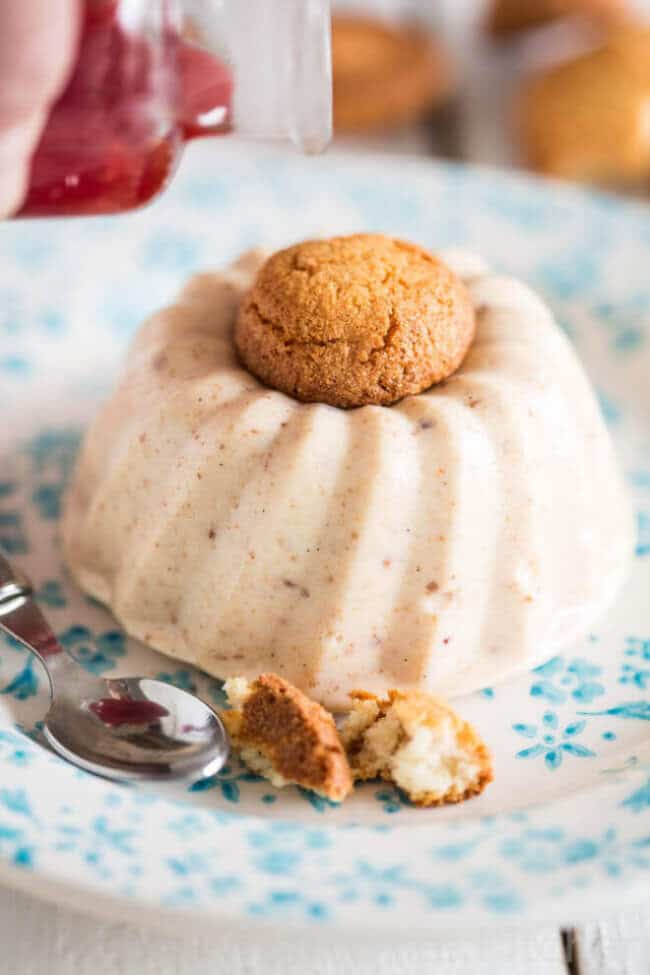 Bitterkoekjespudding