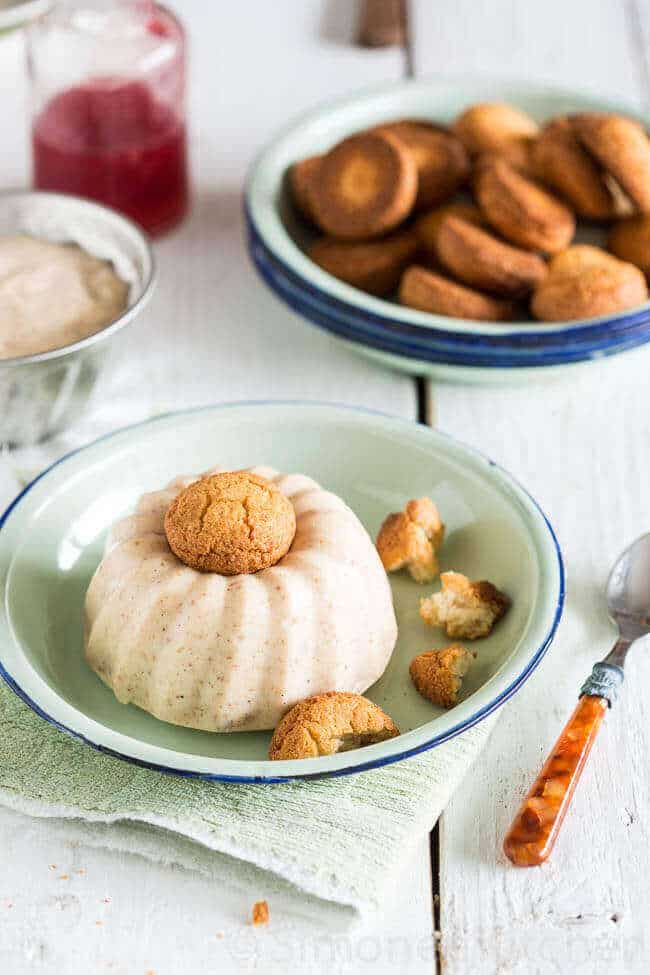 Bitterkoekjespudding
