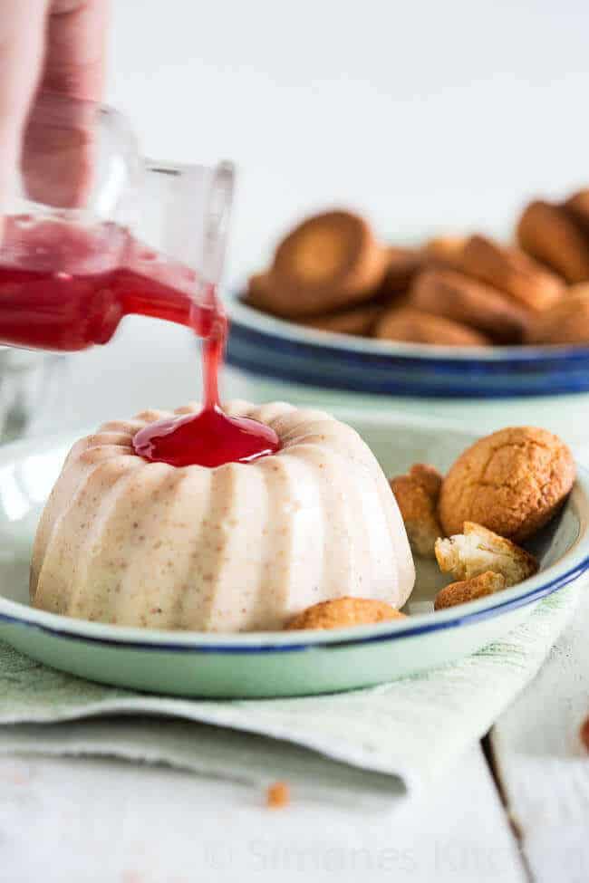 Bitterkoekjespudding