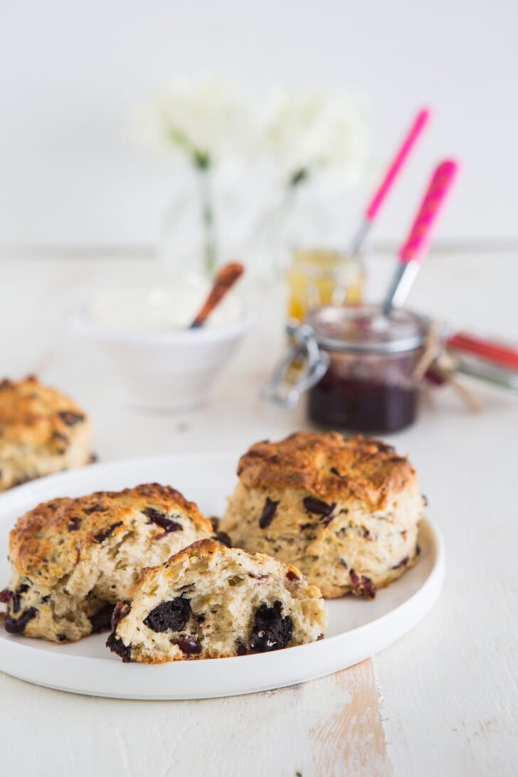 Scones recept met chocola en sinaasappel
