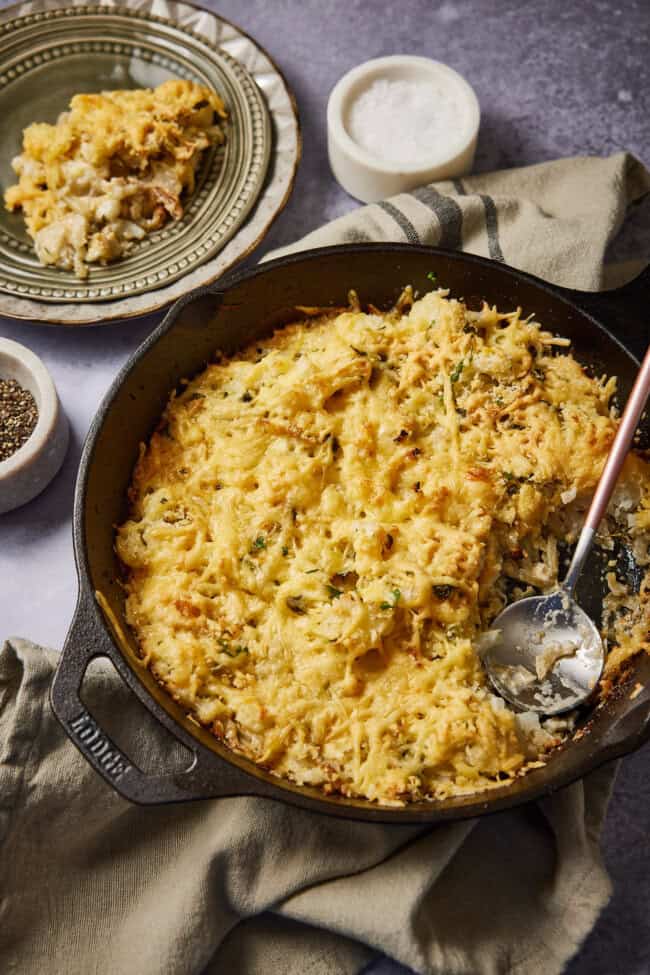 bloemkool gratin met venkel