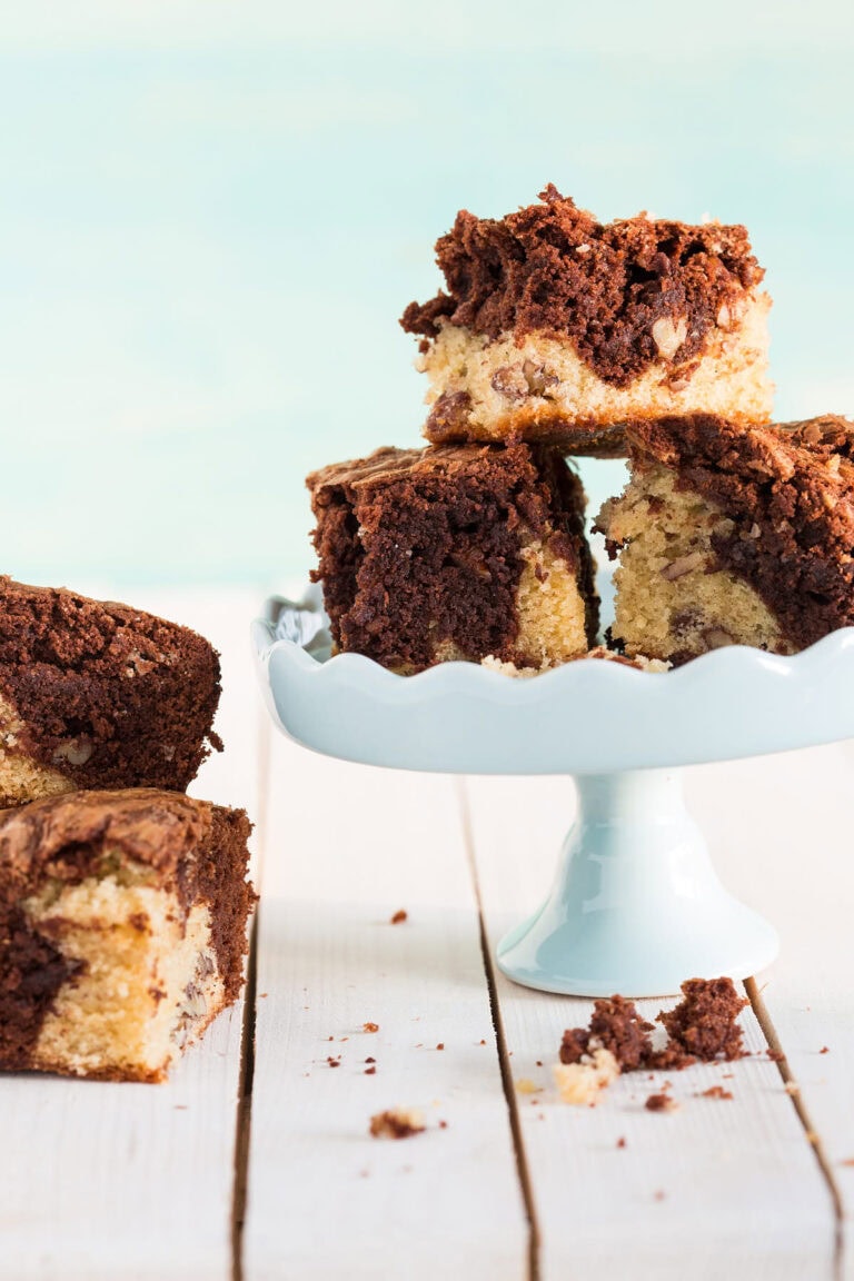 Brownies met vanille