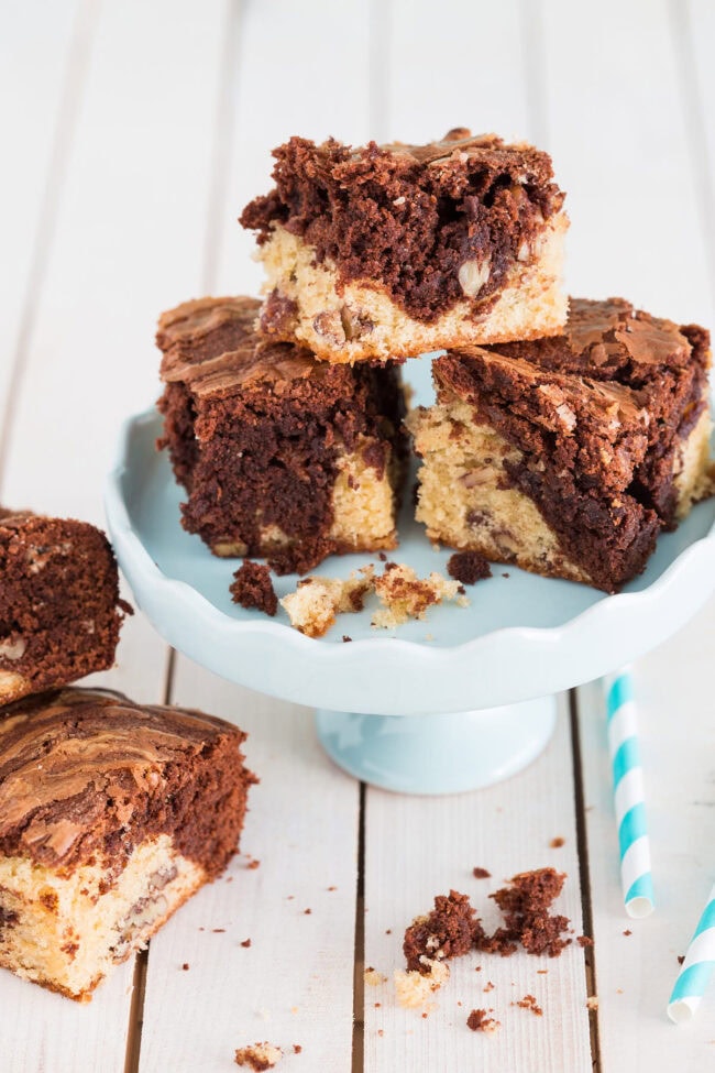 Brownies recept met vanille