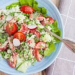 Risoni salade met tomaat