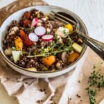 quinoa salade met worst
