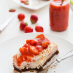 cheesecake met aardbeien - lekkerste aardbei recepten