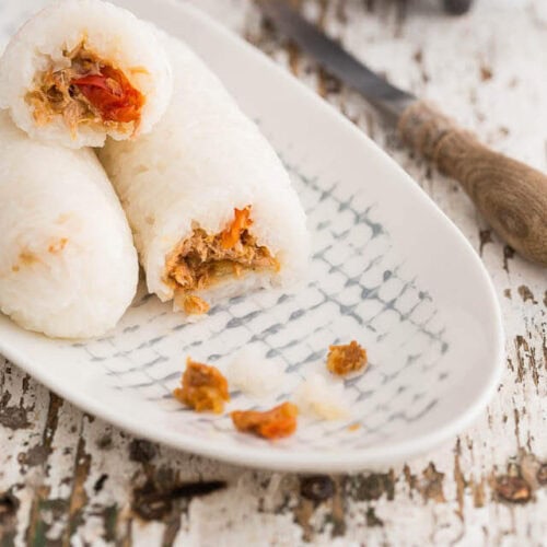 Lemper met tonijn