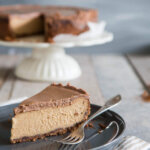 Pindakaas chocolade cheesecake