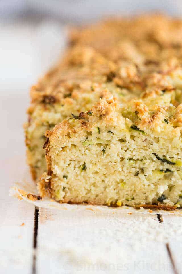 glutenvrij courgettebrood
