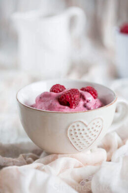 Snel yoghurt ijs 1