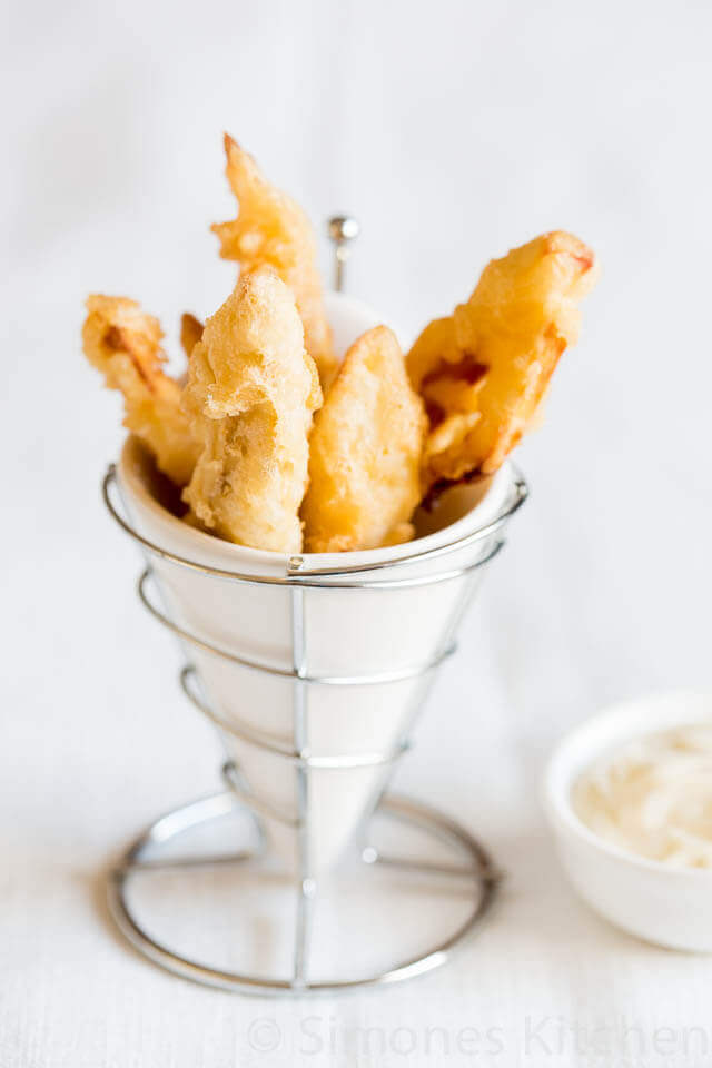 Zoete aardappel tempura | simoneskitchen.nl