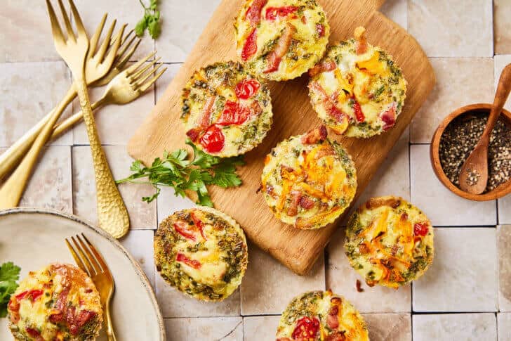 Ei muffins met zoete aardappel