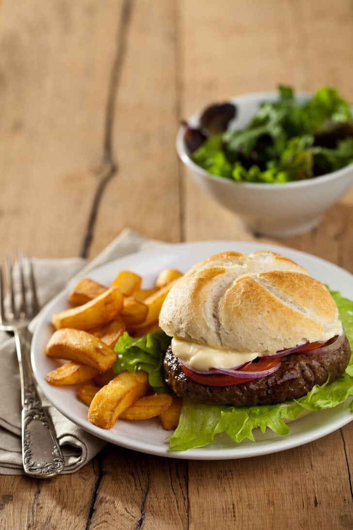 Hamburger recept