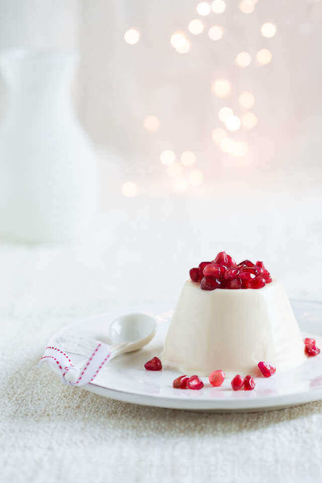 Makkelijke kerstrecepten | yoghurt pannacotta