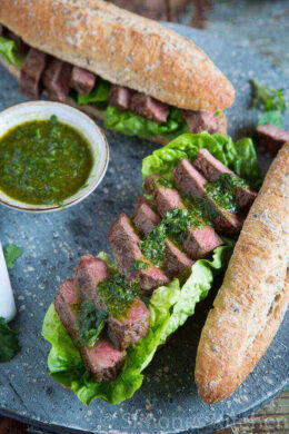 Steak sandwich | simoneskitchen.nl