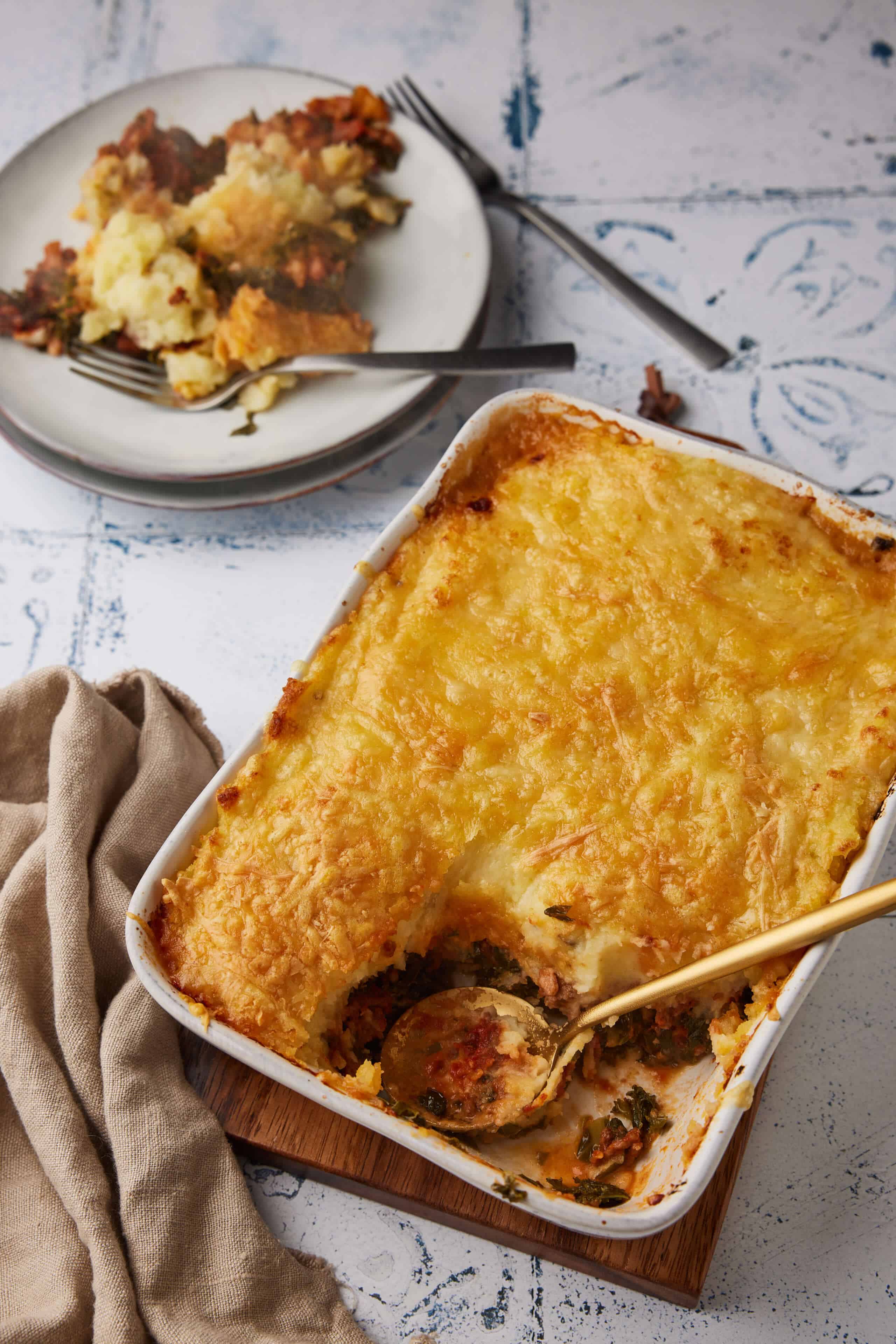 Boerenkool ovenschotel