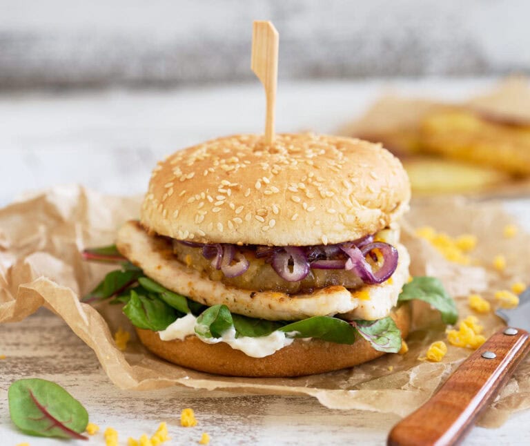 Cajun kipburger