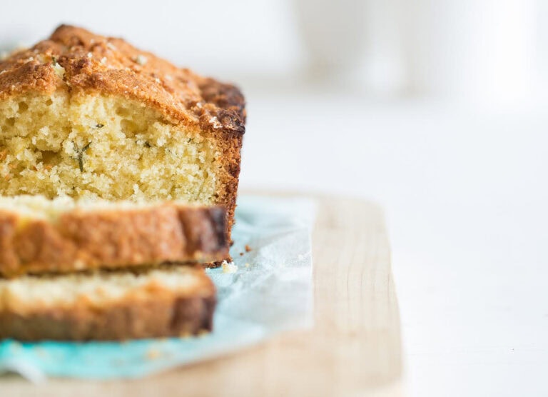 Citroencake met tijm