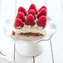 Frambozen cheesecake | simoneskitchen.nl