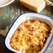 Mac & cheese chorizo