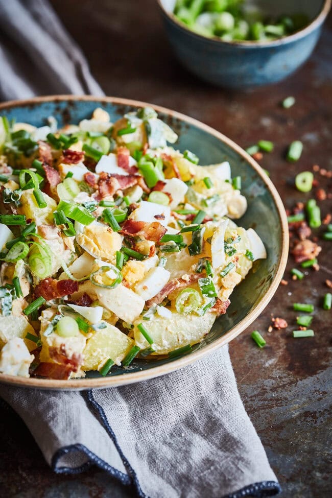 Romige aardappelsalade