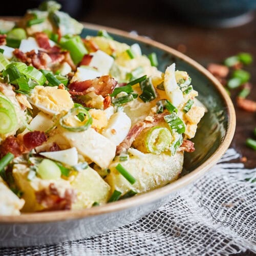 Romige aardappelsalade