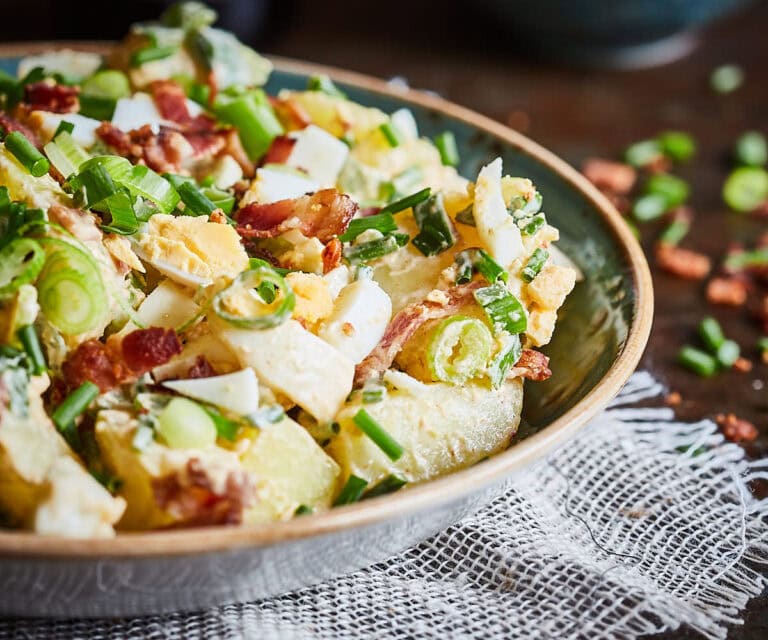 Romige aardappelsalade