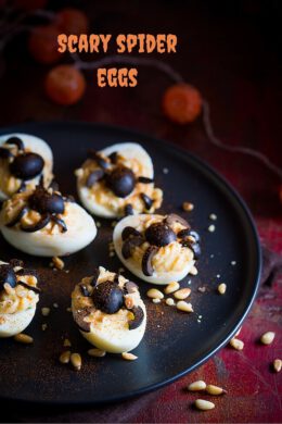 Gevulde eieren voor halloween | simoneskitchen.nl