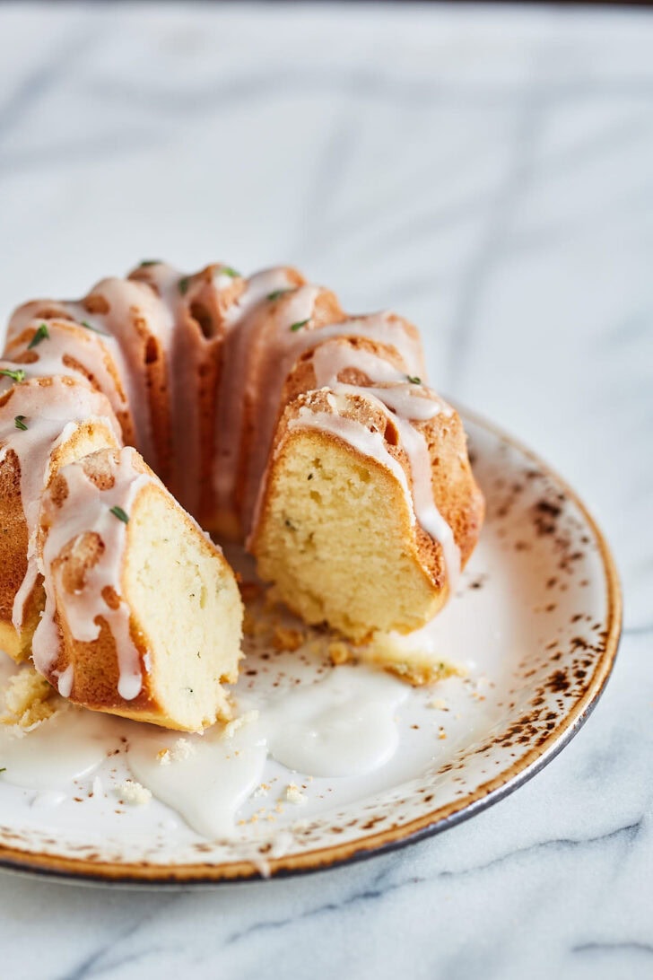 Citroen tulband met tijm