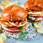 Halloumi burger