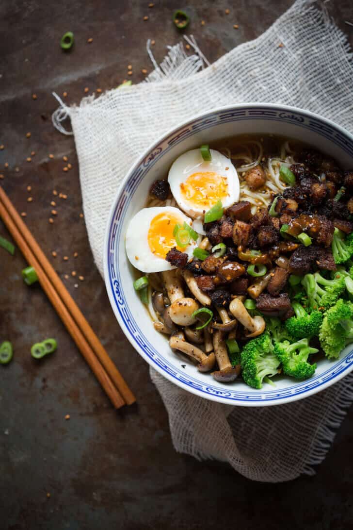 Ramen recept met buikspek