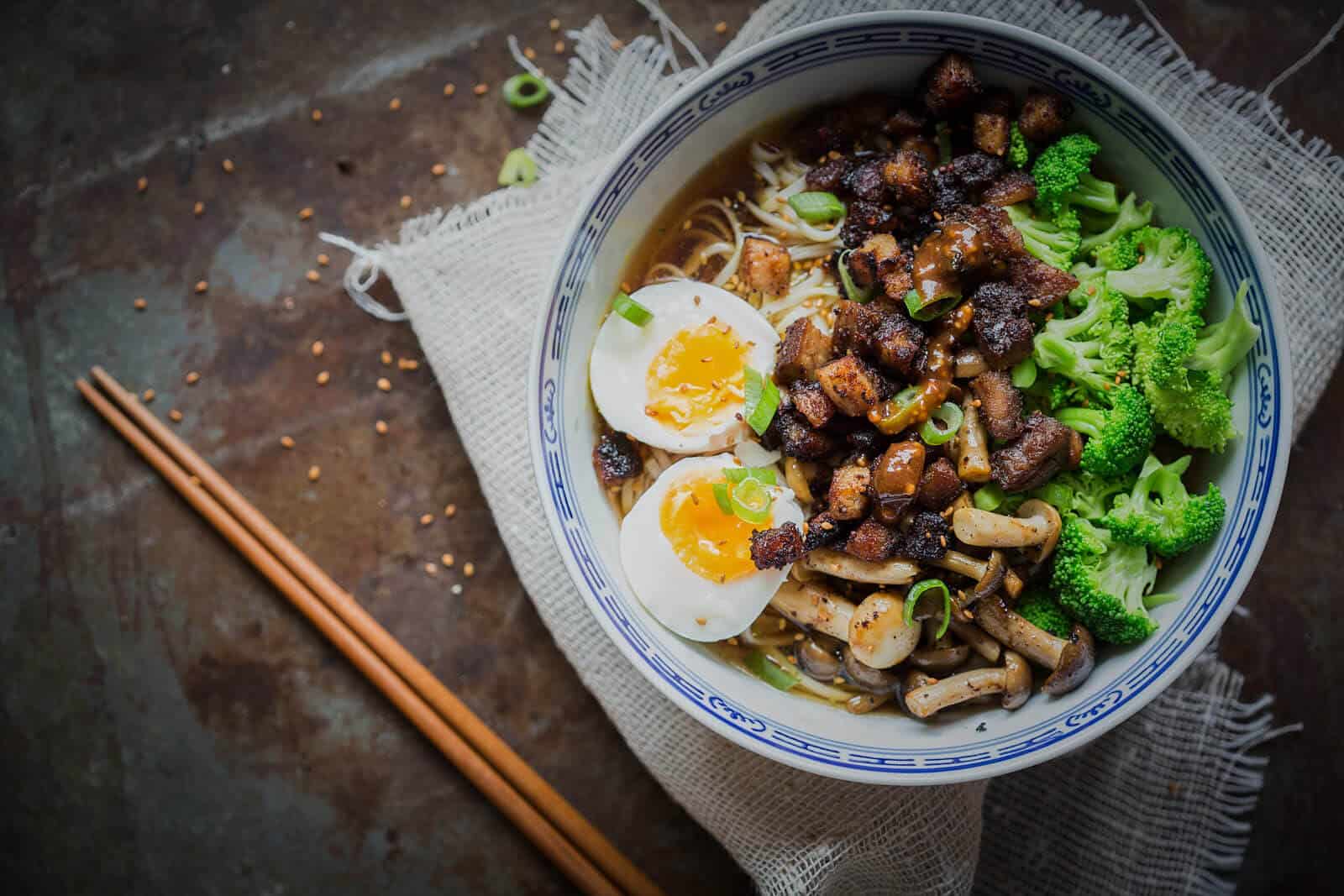 Ramen met buikspek
