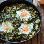 Groene shakshuka